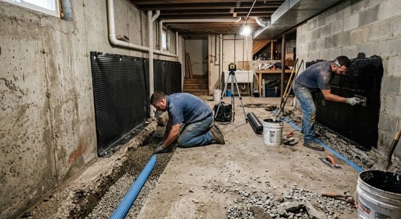 Basement Concrete Sealing in Columbus, OH