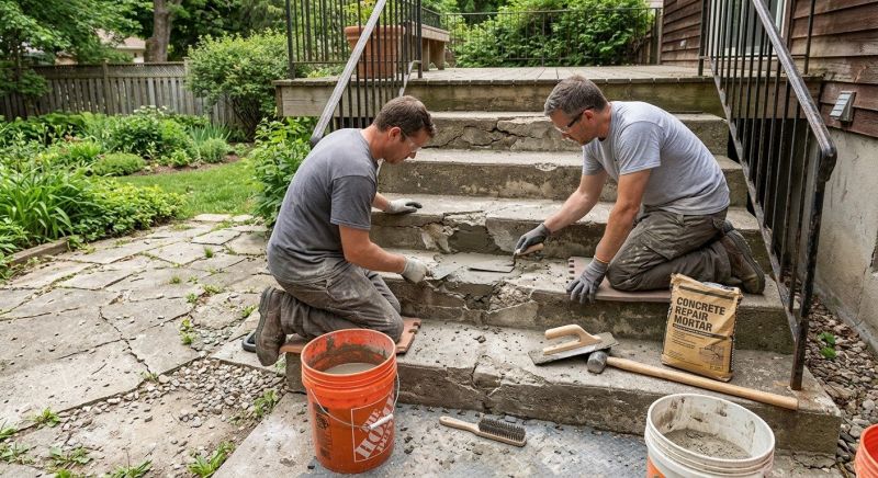 Concrete Pathway Repair in Miami Dade County, FL