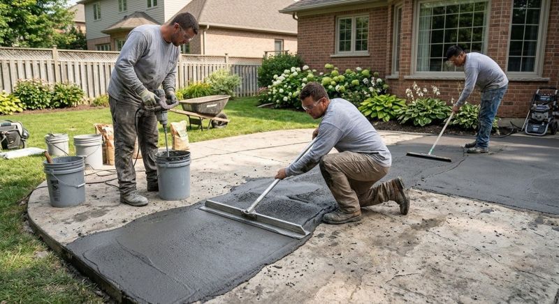 Concrete Flatwork Repair Service